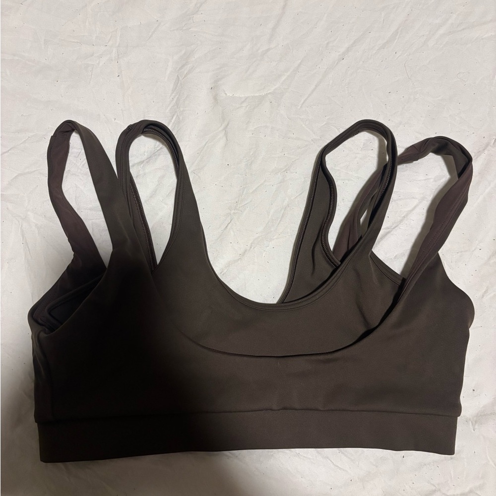 Women's Brown Sports Bra